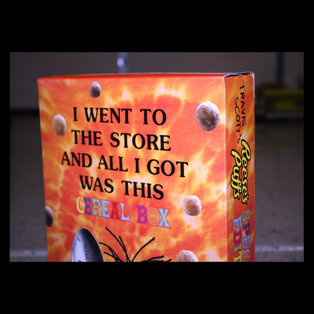 Travis Scott Collaborating with Reese’s Puffs